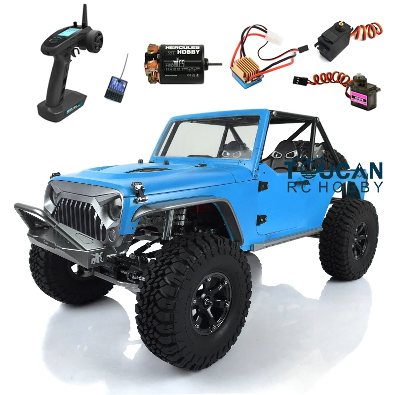Окрашенный в сборе 1/8 RC Capo Crawler JKMAX автомобиль 320A ESC 540 моторная радиомодель