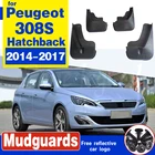 Брызговики для Peugeot 308S Hatchback 2014-2017 годов