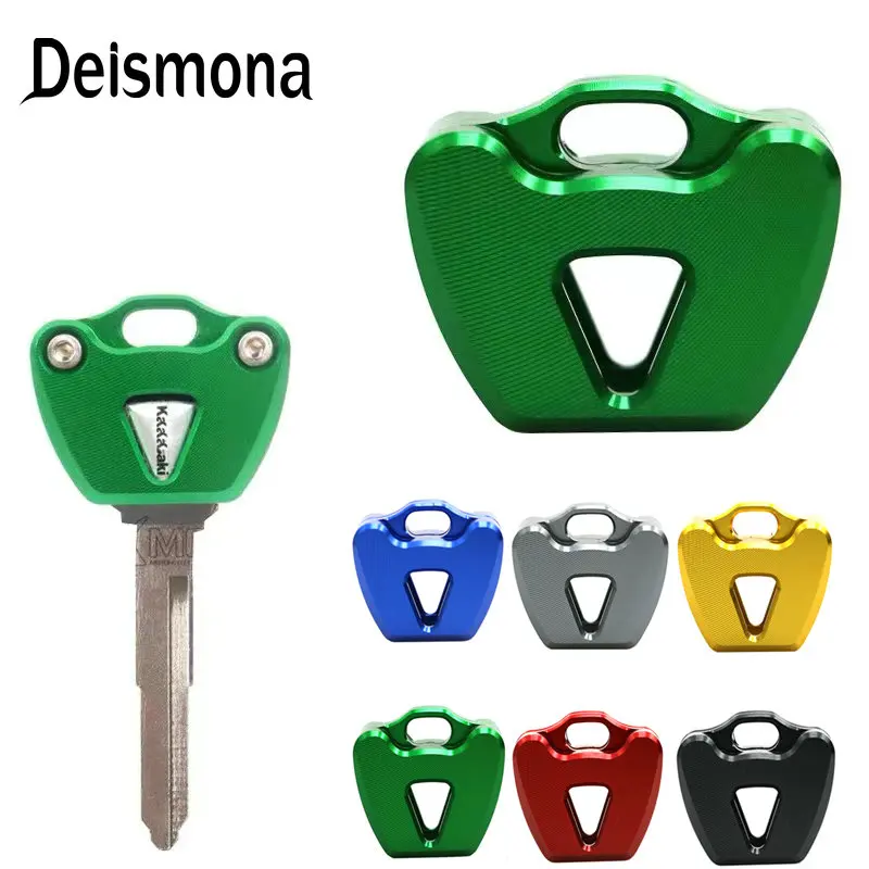 

For KAWASAKI ZX6R ZX9R ZX10R ZX12R ZX14R ZZR1400 ZRX1200 ZR1200 ER6N ER6F Motorcycle CNC Key Cover Case Shell Keys protection