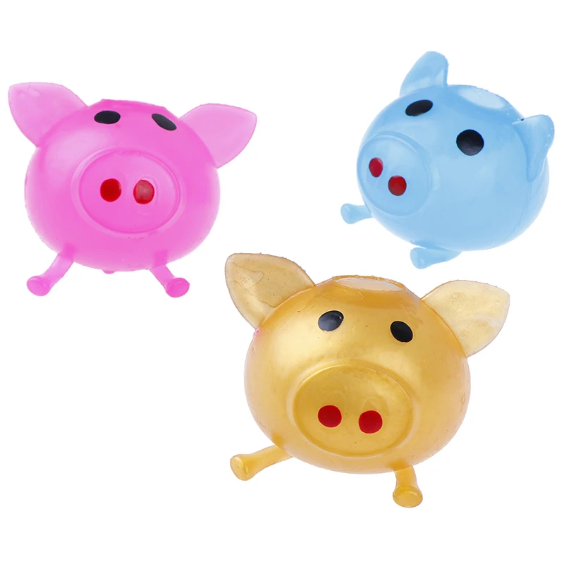 Различные типы антистрессовых товаров свиньи игрушки декомпрессия брызг мяч
