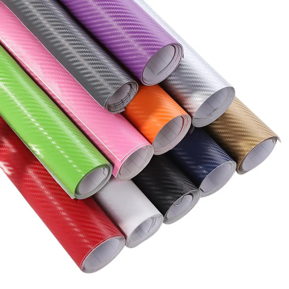127x1 0/20/30 см Виниловая пленка из углеродного волокна, автомобильные наклейки, водонепроницаемая пленка для стайлинга автомобиля, автомобильные аксессуары для детализации автомобиля