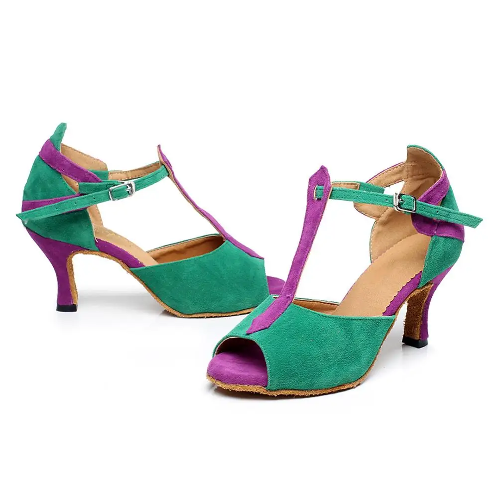 DKZSYIM/танцевальная обувь для латинских танцев Женская Лидер продаж Сальса