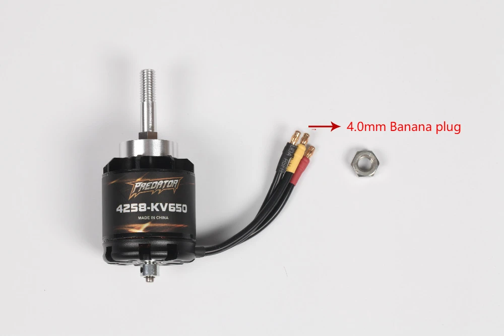 Модель бесщеточного самолета FMS 1400 мм 1 4 м T28 Trojan V4 Motor 4258 KV650 650KV|fms 1400mm|spare partsbrushless rc |