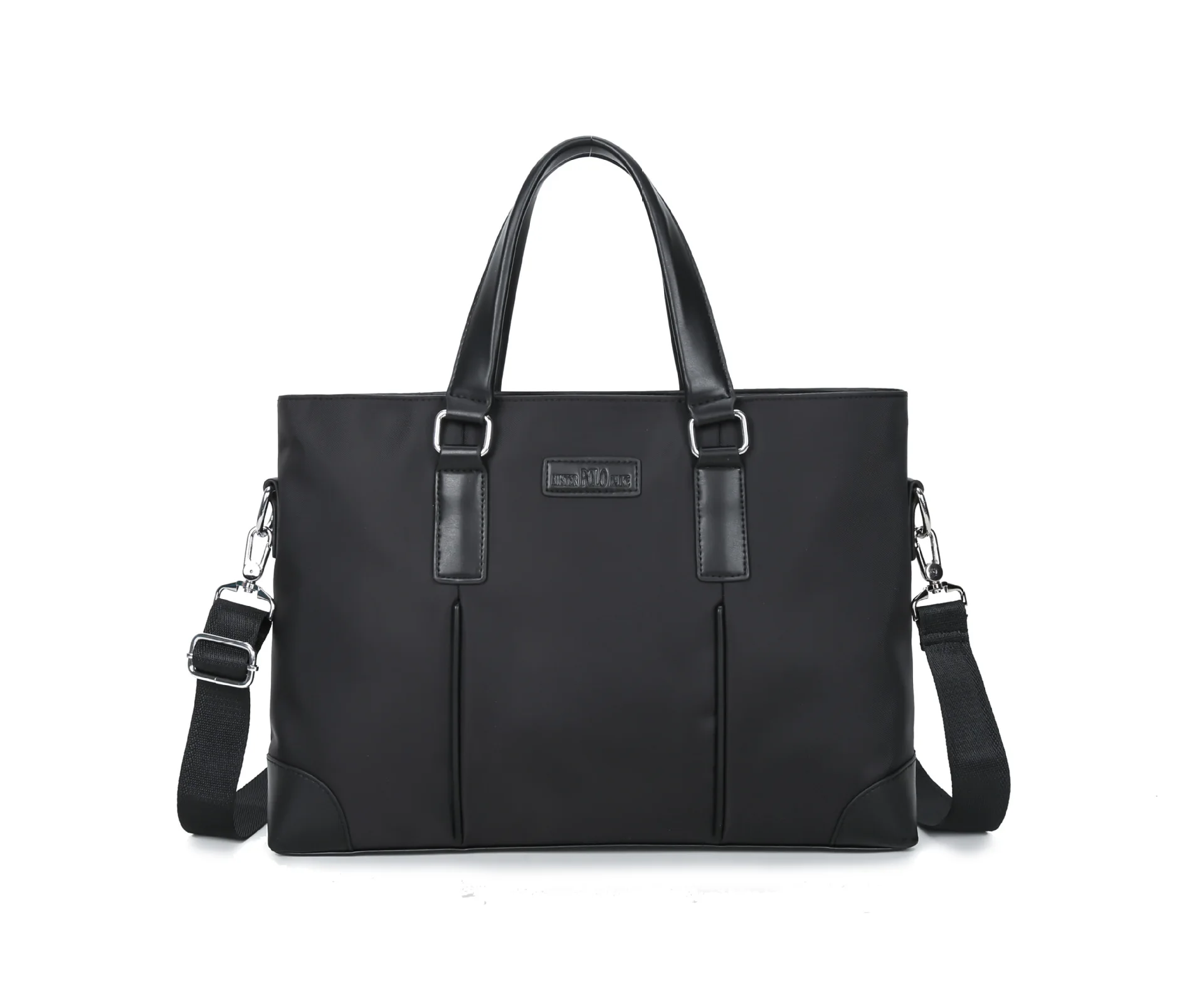 

New Fashion Waterproof Nylon Men's Bag Men's Handbag Shoulder/Crossbody Bag Briefcase Briefcase Big Bag Cross-Border