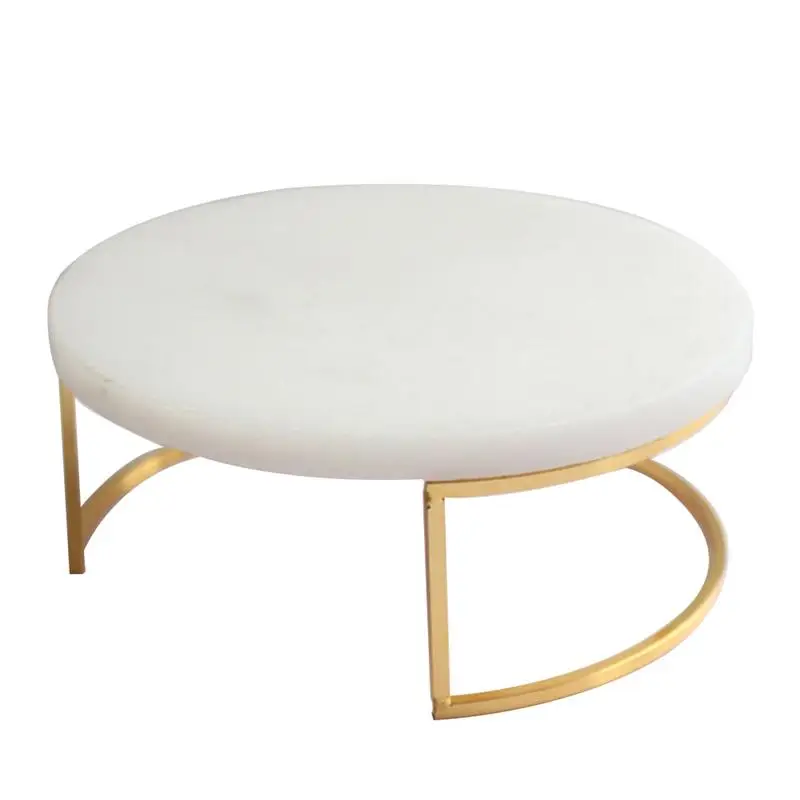 

1Pc Marble Cake Holder Stable Cake Stand Snack Rack Food Photography Prop