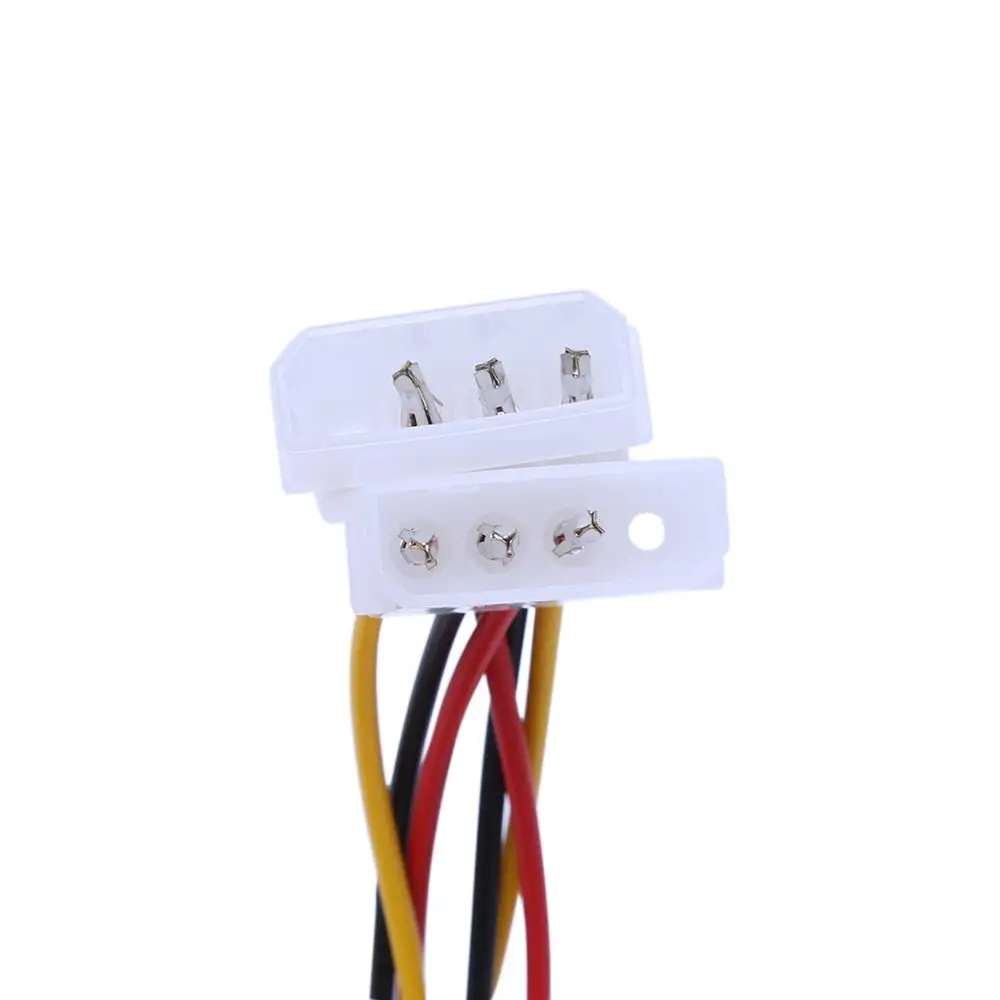10 шт./компл. двойной кабель адаптера Molex 4-контактный к одному PCI-E 6-контактному