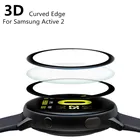 Пленка для смарт-часов Samsung Watch Active 2 40 мм, изогнутая мягкая стеклянная пленка для Samsung Watch Active 44 мм