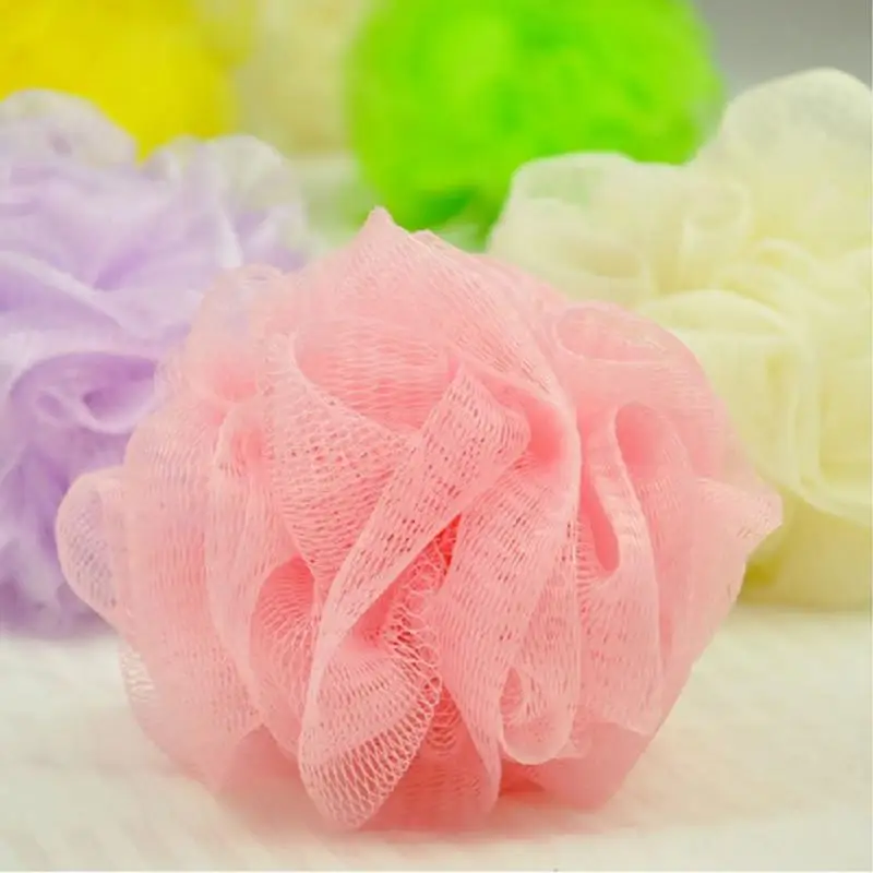 

2/10pcs Sponge Flower Bath Ball Shower Mesh Foaming Sponge Body Cleaning Multi-foam Shower Brush Nylon Scrubber Color Random