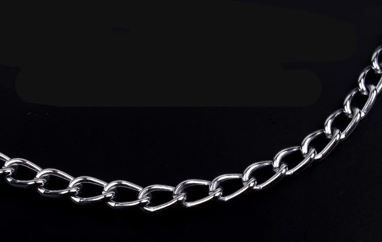 Металлическая цепь для маленьких средних и больших собак металлическая прогулок