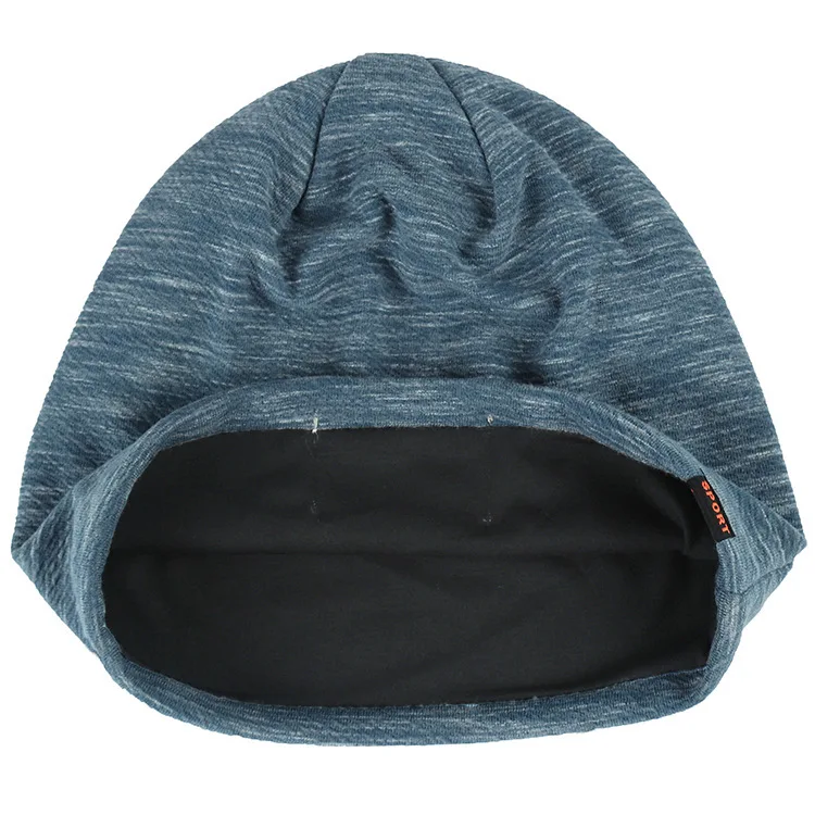 Зимняя теплая шапка мужская и женская зимняя хлопковая вязаная модная в стиле