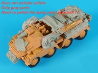 135 scale resin die casting of hummer armored vehicle parts modification does not include tank unpainted model 35822