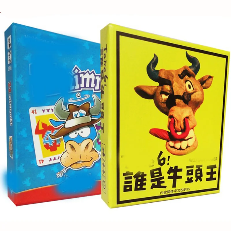 Карточная игра 6 Nimmt! Доска геймпад настольная 2 10 игроков для игры в семью