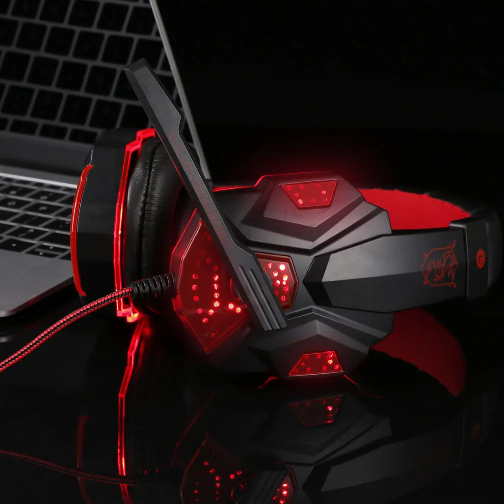 Красочные игровые наушники, Накладные наушники PLEXTONE PC780, игровые наушники, повязка на голову с микрофоном, USB СВЕТОДИОДНЫЙ светильник для геймеров ПК