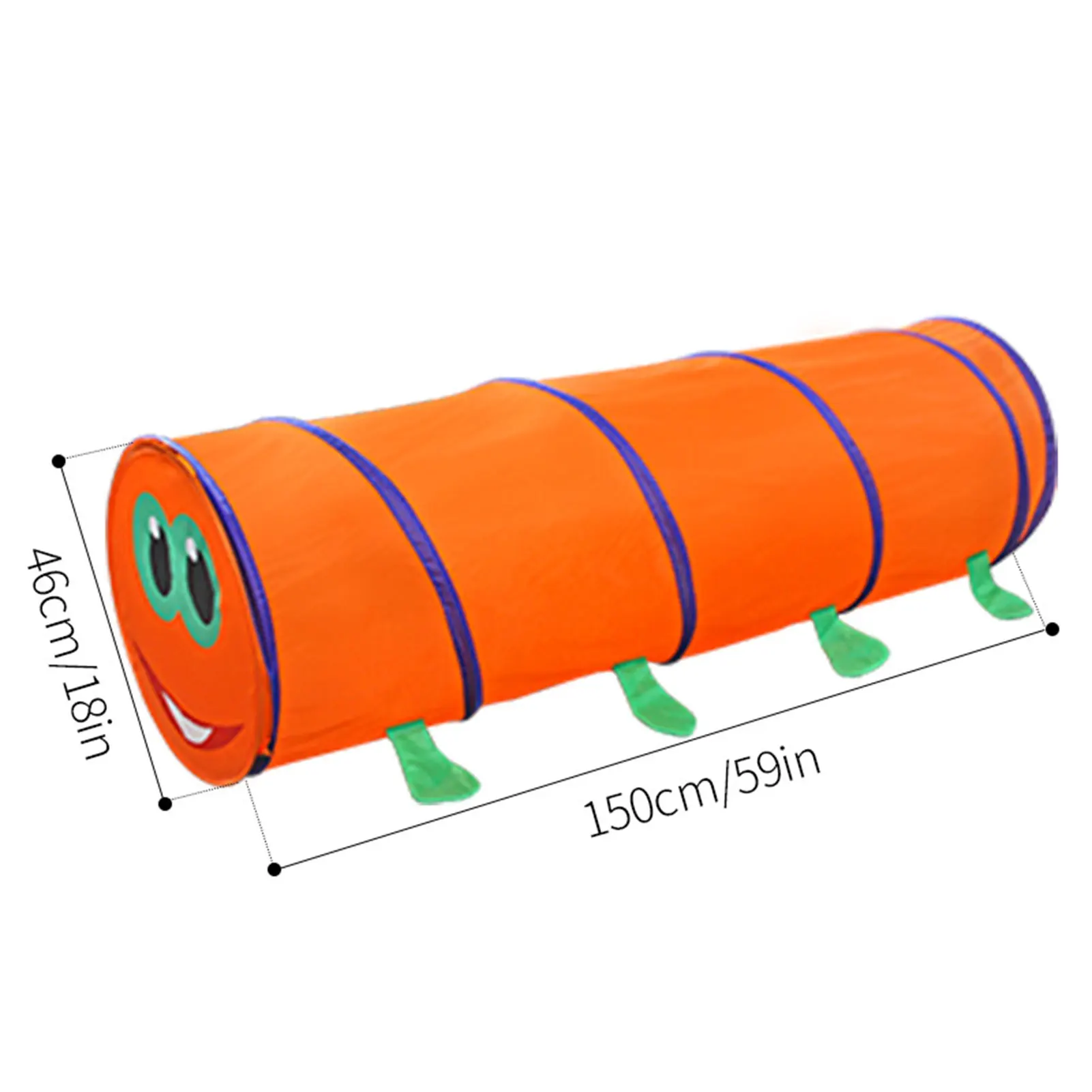 

Kids Crawling Tunnel Children Tunnel Caterpillar Shape Crawling Tent Indoor Outdoor Play Game Tents Toys Tube Funny Toy