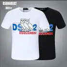 2020 FW Dsquared2 Box Logo-футболка, женская модная мужская хлопковая Повседневная футболка с коротким рукавом и круглым вырезом 881