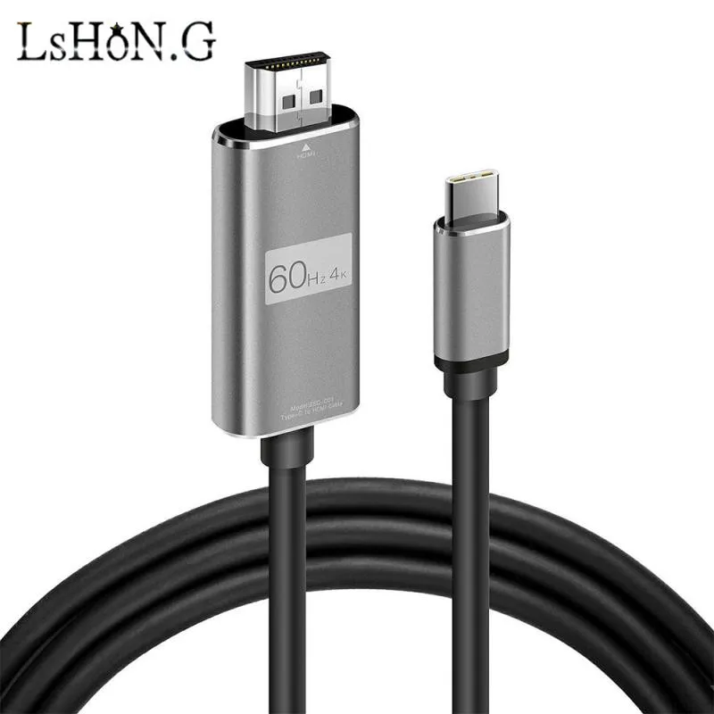 

Адаптер USB C к адаптеру 4K Type C для MacBook Samsung Galaxy Huawei Mate10 / Mate 20 LG G6 / G5 / V30 / V20