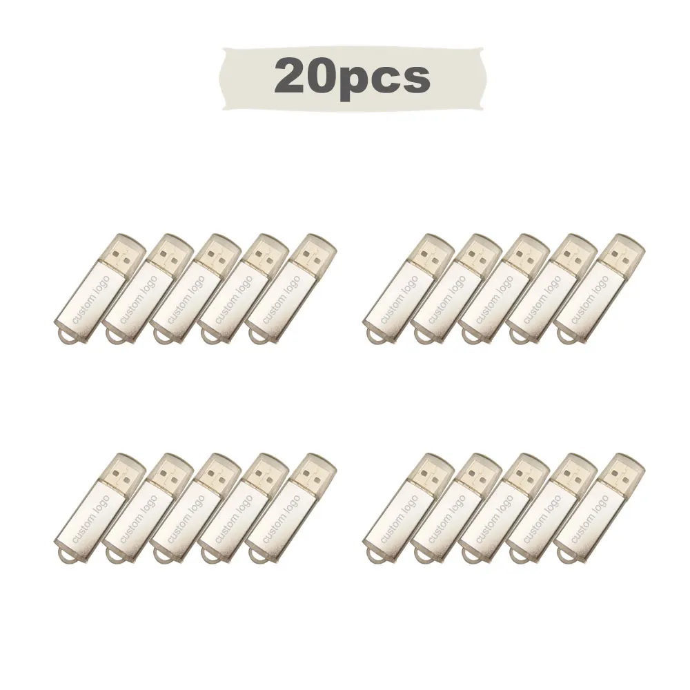 

20 шт./лот, металлический USB флеш-накопитель 2,0, 64 ГБ, 16 ГБ, 8 ГБ, Флешка 32 Гб, флеш-накопитель 128 ГБ, флешка, usb диск, бесплатный журнал