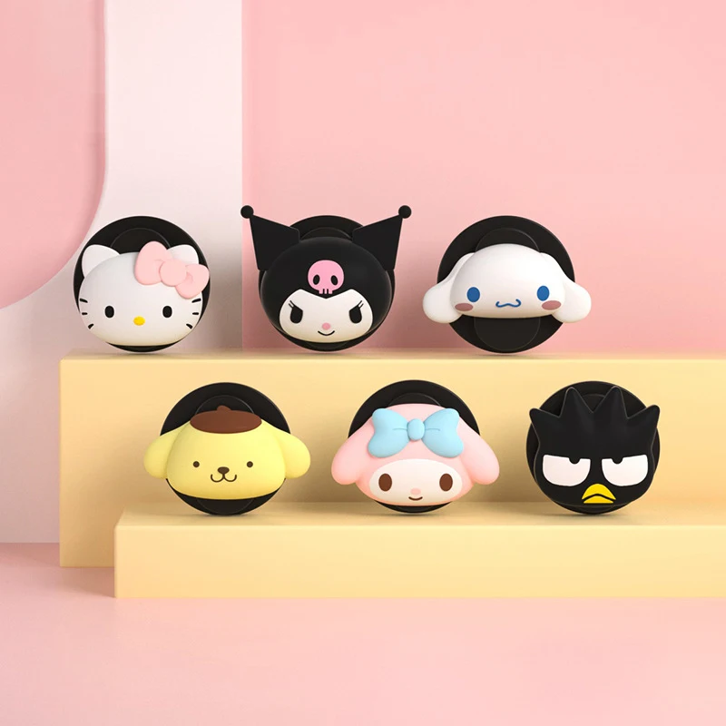 

Cute Cartoon Hook Data Cable Key Headphone Organizer Storage Sticky Clip Kawaii Holder Interior Decorationl Car Accessories Hook