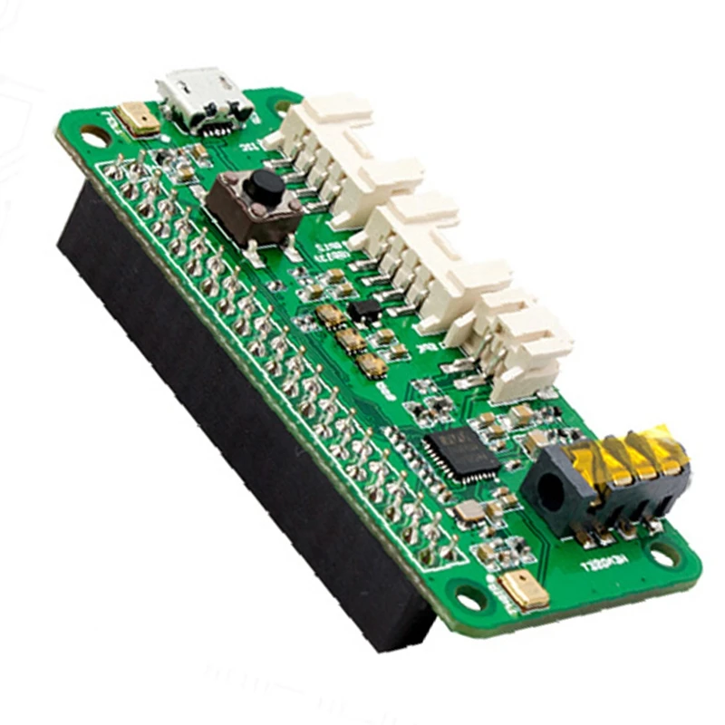 Для Raspberry Pi Pi4 ReSpeaker ligent распознавание голоса 2 Микрофон массив Pi0 / 3B B + |