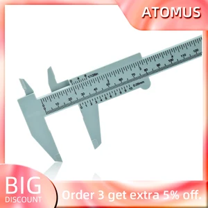 1 шт. Портативный 150 мм Пластиковый штангенциркуль для измерения бровей, татуировок, микроблейдинга, линейка для перманентного макияжа измерительный инструмент