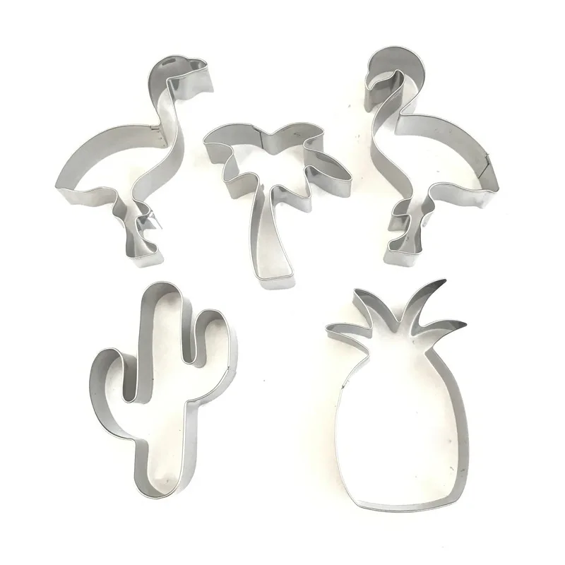 Форма для печенья из нержавеющей стали с мастикой форма изображением фламинго