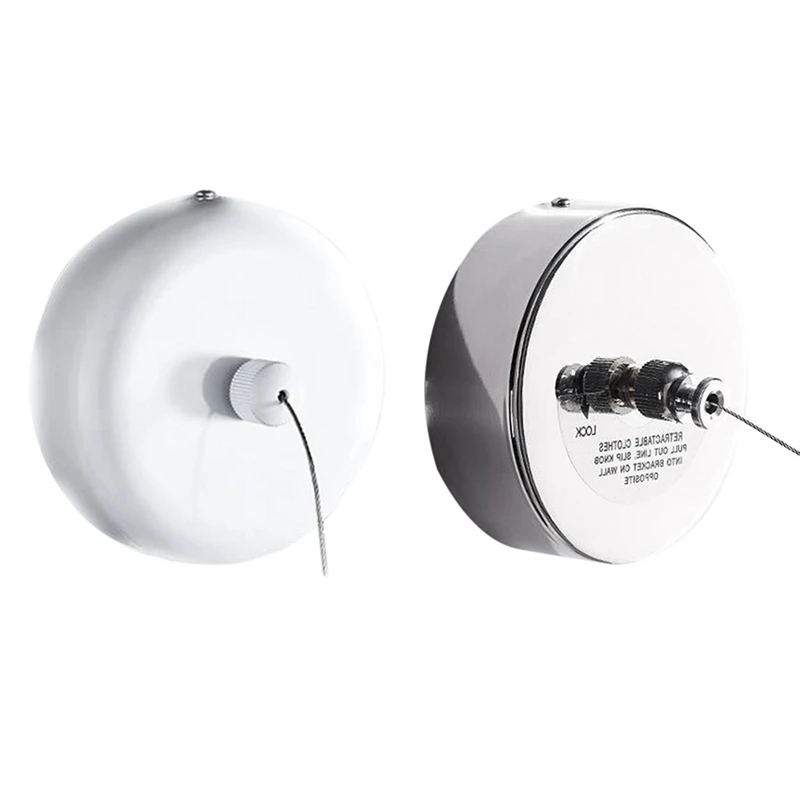 

Retractable Indoor Clothes Hanger Rope Wall Mounted Hanger Drying Towel Rack Flexible Clothesline Clothes Dryer