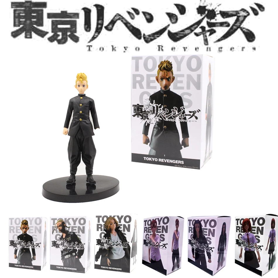 

Tokyo Revengers Figures Toys Hanagaki Takemichi Ryuguji Ken Baji Keisuke Matsuno Chifuyu Anime Figure Action Collectile Toys