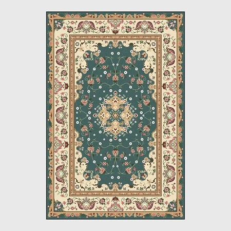 Carpet4 Персидский стиль гостиная большие ковры классический турецкий цветочный узор области ковер домашний декор журнальный столик для учебы нескользящий коврик - Цвет: Carpet4