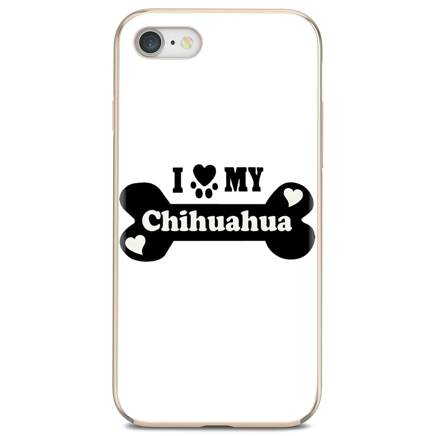 Силиконовый чехол для Samsung Galaxy J1 J2 J3 J4 J5 J6 J7 J8 Plus 2018 Prime 2015 2016 2017 дизайн I Love My Chihuahua Dog