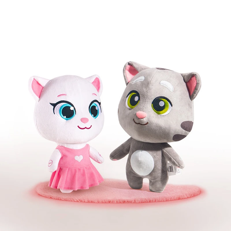 Милый мультяшный Творческий Говорящий кот Том игрушка Плюшевая Кукла подарок