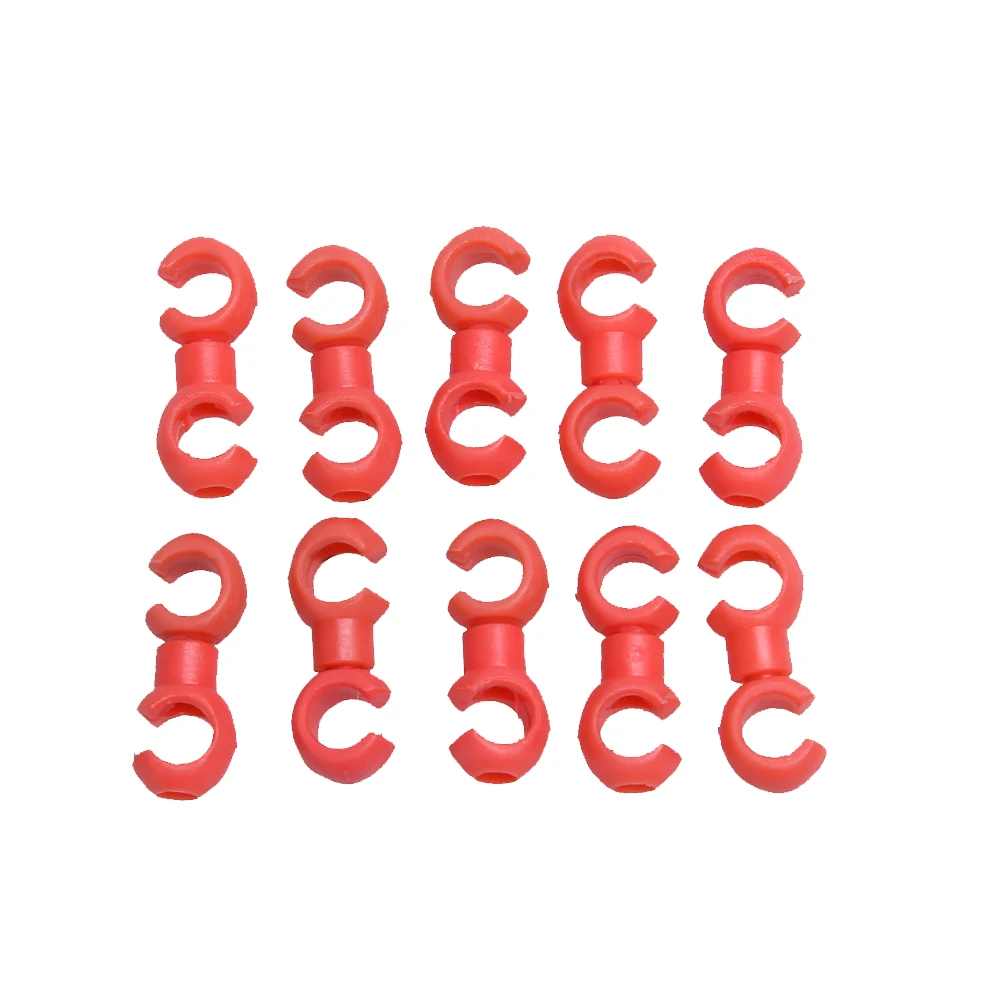 

10pcs Cycle Bicycle MTB Brake Gear Cable S Style Clips Buckle House Hose Guide Bike Cross Line Clip Brake Cable Guiding Tools