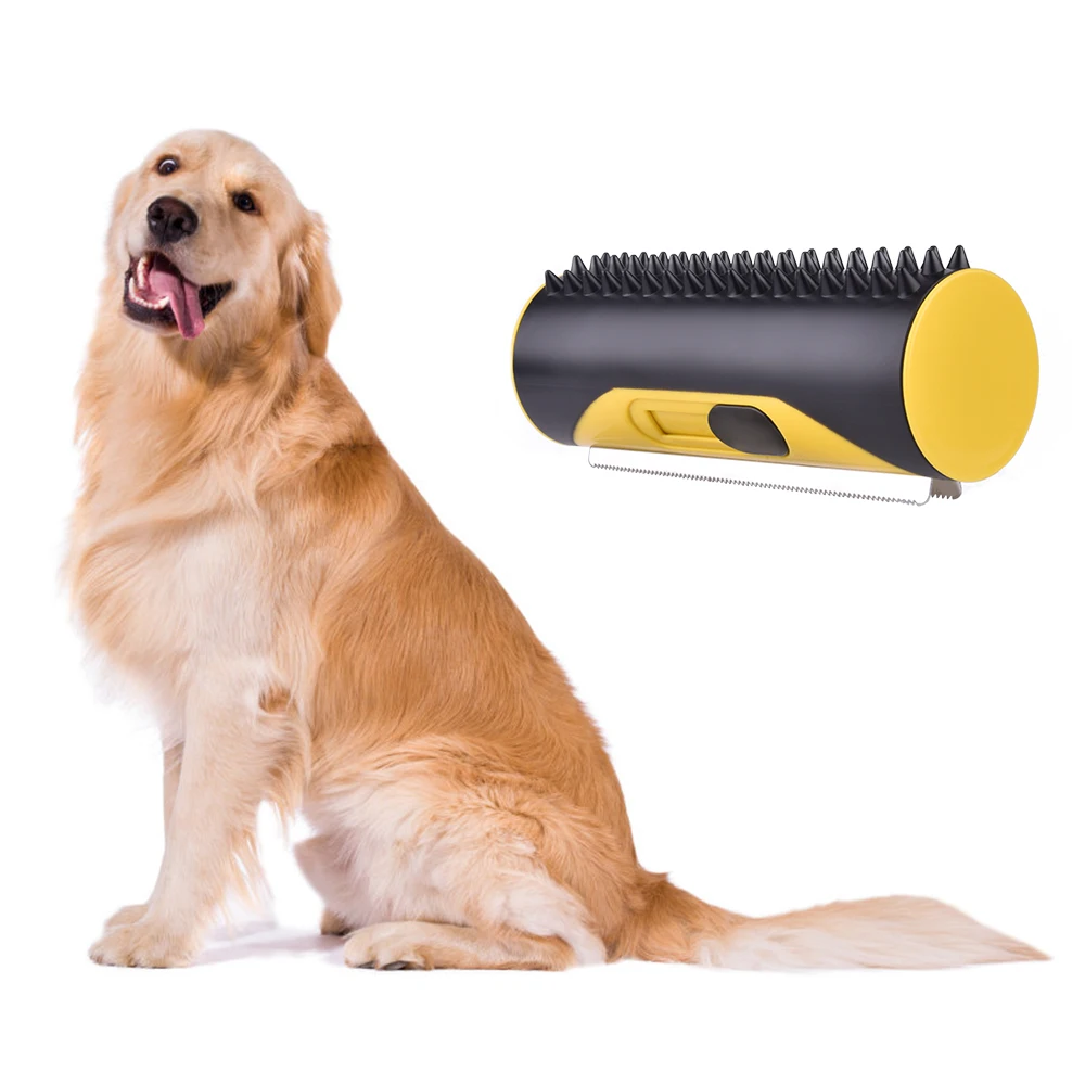 Щетка для удаления волос домашних животных гребень ролик кошек и собак|Расчески