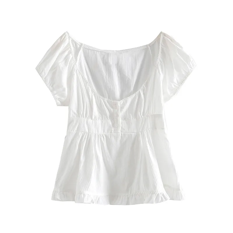 

Girls Sweet Tshirts 2021 Summer Fashion Ladies Stylish Soft Cotton Short Tees Vintage Women Cute Tops Chic