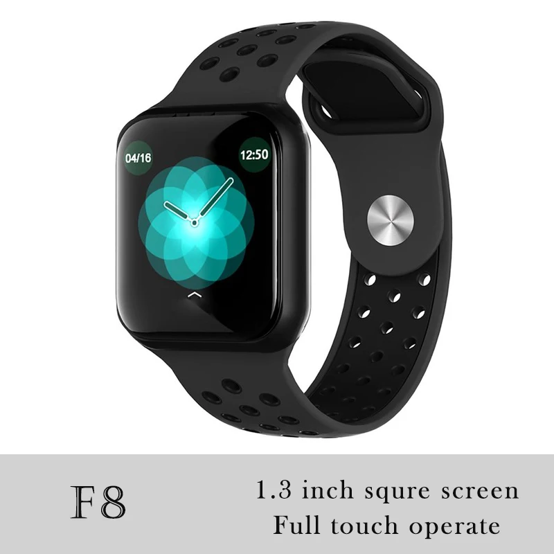 F8 Black 696 LJL08 0,9" TFT цветной шагомер браслет A6 умный Браслет пульсометр кровяное давление Водонепроницаемый Фитнес-трекер часы M - Цвет: F8 Black