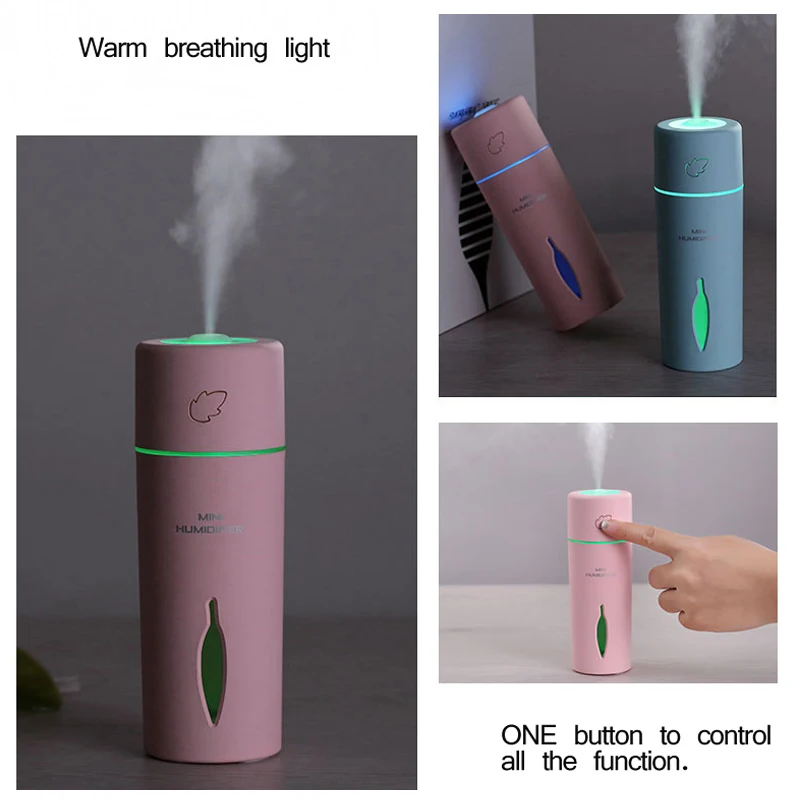 Увлажнитель воздуха 150 мл USB Электрический освежитель мини чашка воды масло