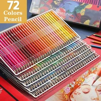 new 72 color professional oil color pencils set artist painting sketching pencil for school drawing sketch art supplies