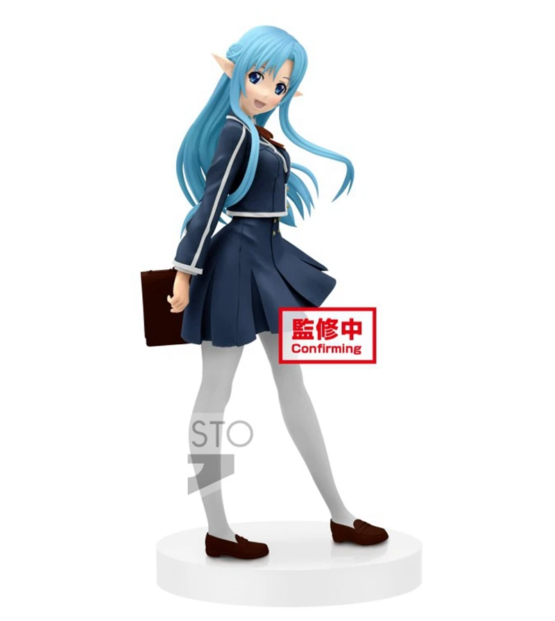 Оригинальная фигурка BANPRESTO EXQ SAO Asuna yuki из ПВХ фигурки модель куклы игрушки|Игровые