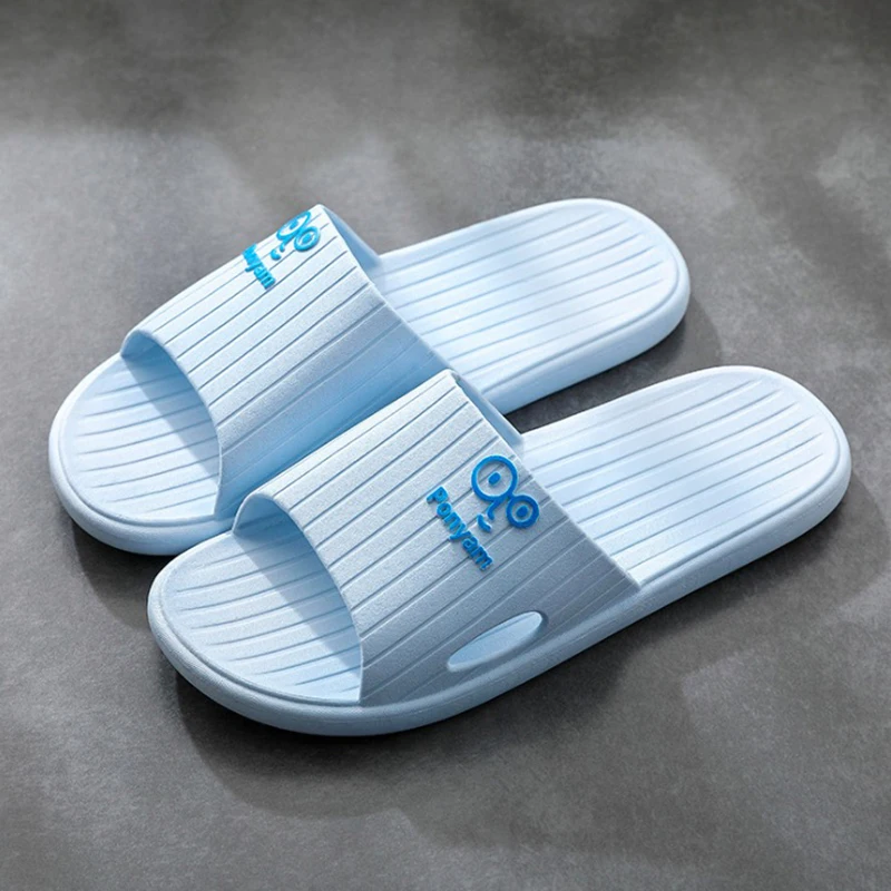 

Women Slippers Summer Women Floor Flat Shoes Candy colors Indoor Flip Flops Non-Slip Bathroom Home Slippers Female Beach Shoes
