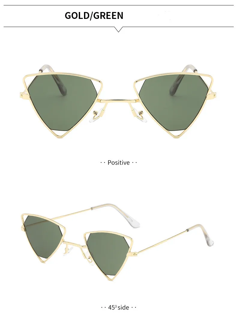 

2020 Vintage Luxury RetroMetal Frame Personality Hollow Sunglasses Men and Women Eyewear Sun glasses Gafas De Sol UV400