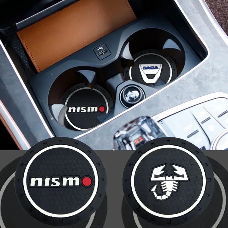 

1pcs car universal cup holder coaster non-slip mat for Mazda Cx5 Cx30 2 3 2010 2020 Bk Mx3 Rx7 Mx5 Nd Rx8 Cx3 Car Accessories