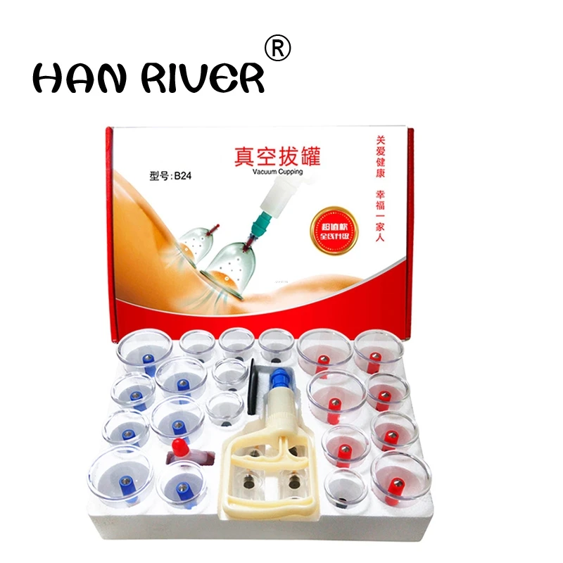 24 шт. уход за телом вакуумное устройство для купирования вакуумные магнитные
