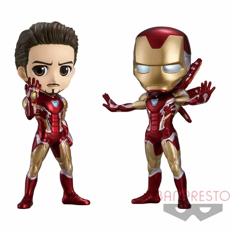 

Bandai Qposket Marvel Avengers Iron Man Captain America Rocky Thor handmade children's toys