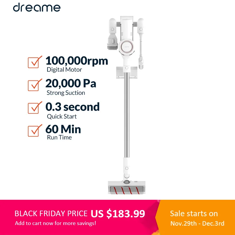 Беспроводной ручной пылесос Dreame V9P V9 портативный беспроводной для уборки ковров