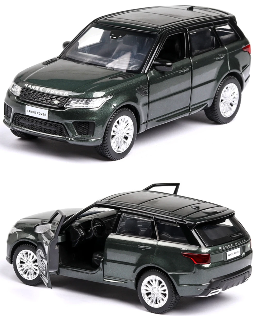 1:36 автомобилей горячего колеса автомобиля Land Rover Range Rover машина литья под давлением игрушечная модель металлический корпус