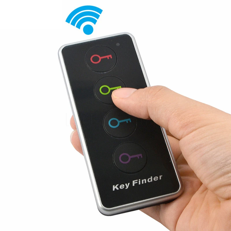 Wireless Key Finder 4 in 1 Advanced Remote Locator Phone Wallet Anti-Lost Tracker with LED Torch function receivers dock | Электроника
