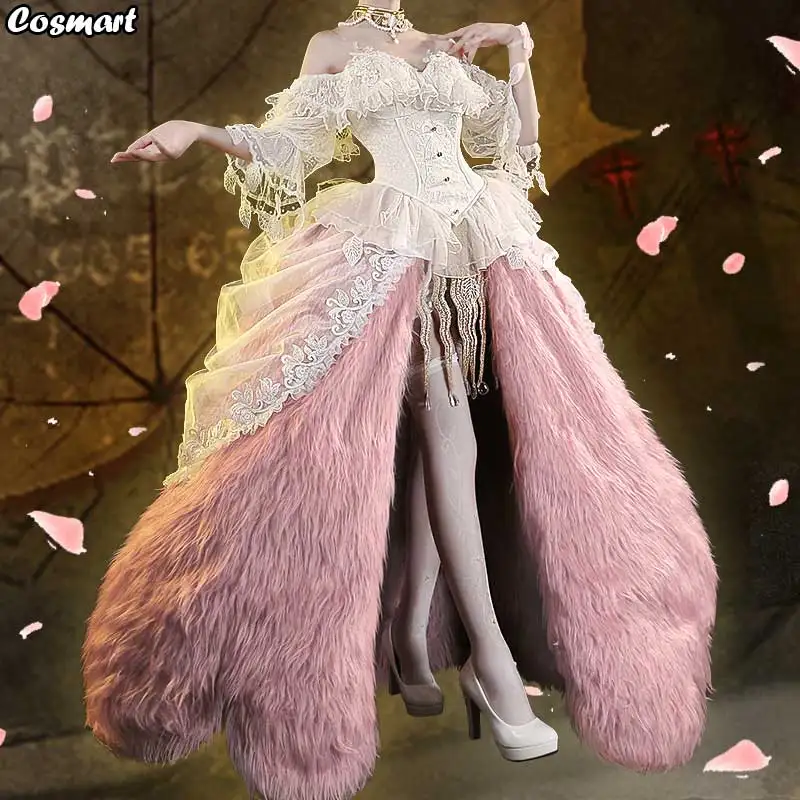 Женский костюм для косплея Bella Donna элегантное платье с принтом в виде кровяной