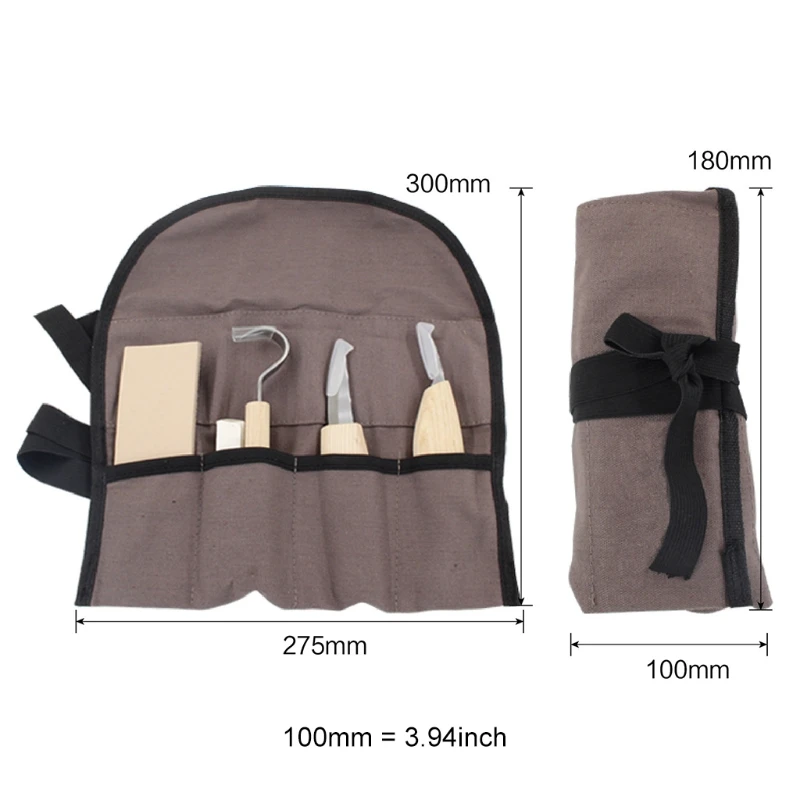 

Woodworking Carving Chisels Knife Set Woodcut DIY Basic Wood Cut Gadget Detailed