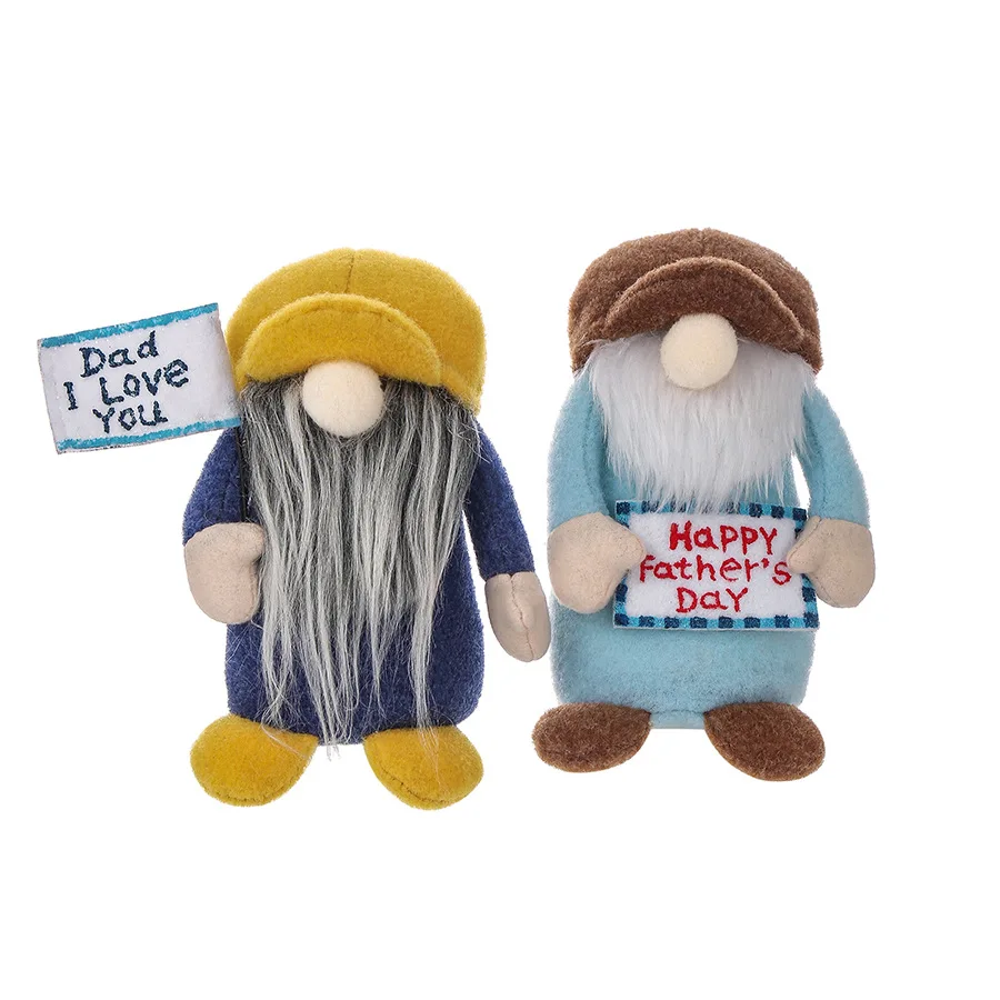 

Милая бархатная кукла-Гном на День отца, без лица, карликовый эльф, украшение, Скандинавская кукла-старик, украшение для дома, комнаты и рабо...