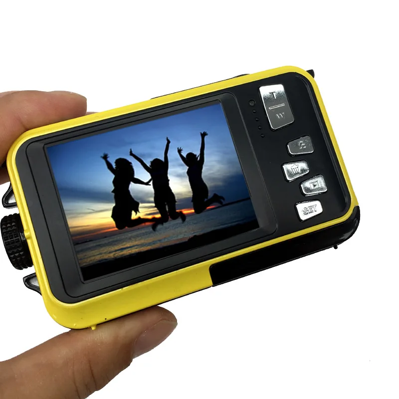 

2.7 inch TFT Digital Camera Waterproof 24MP MAX 1080P Double Screen 16x Digital Zoom Cam