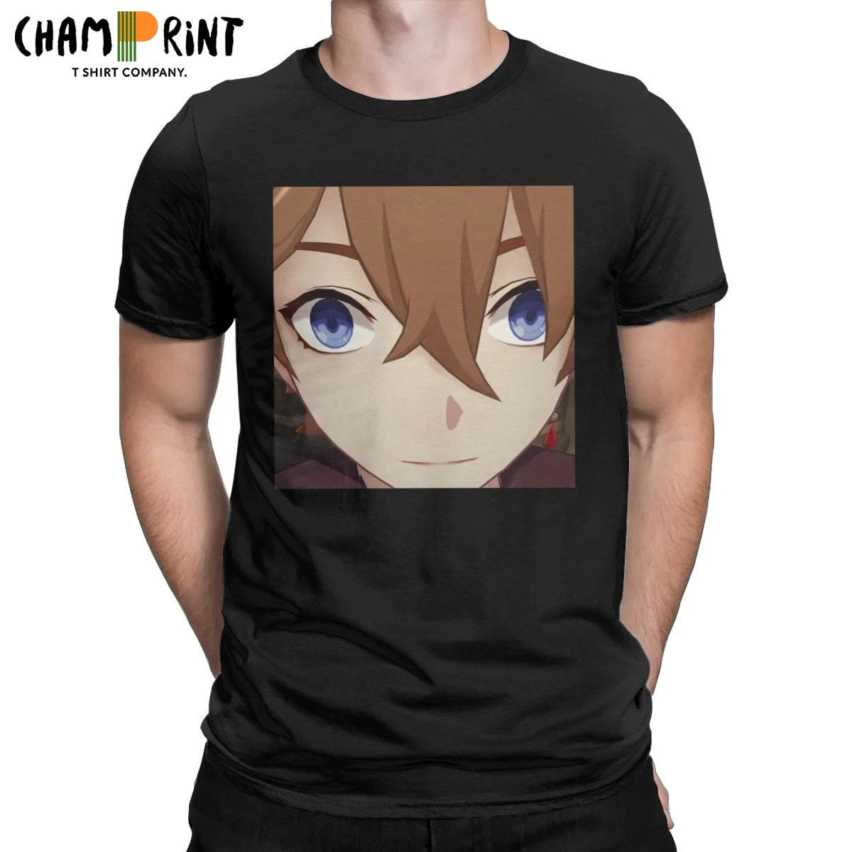 Футболка мужская хлопковая с коротким рукавом и круглым вырезом | Мужская одежда